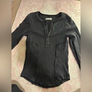 Black Long Sleeve women’s top free people